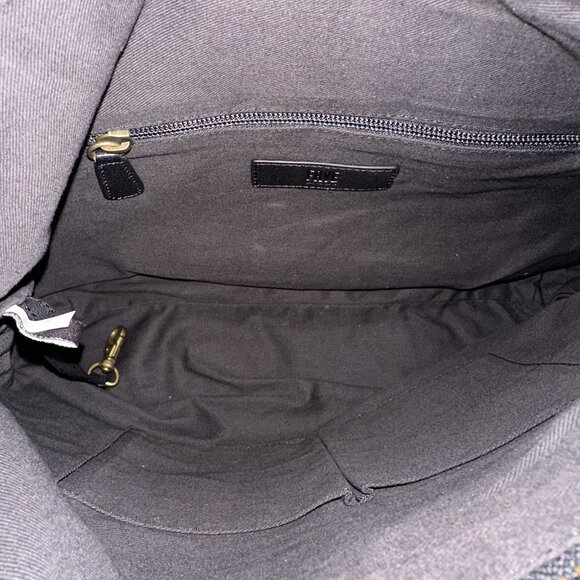 Frye Bag Lily Leather Hobo Bag Black Classic Chic Western Boho Crossbody Slouchy - Picture 10 of 14